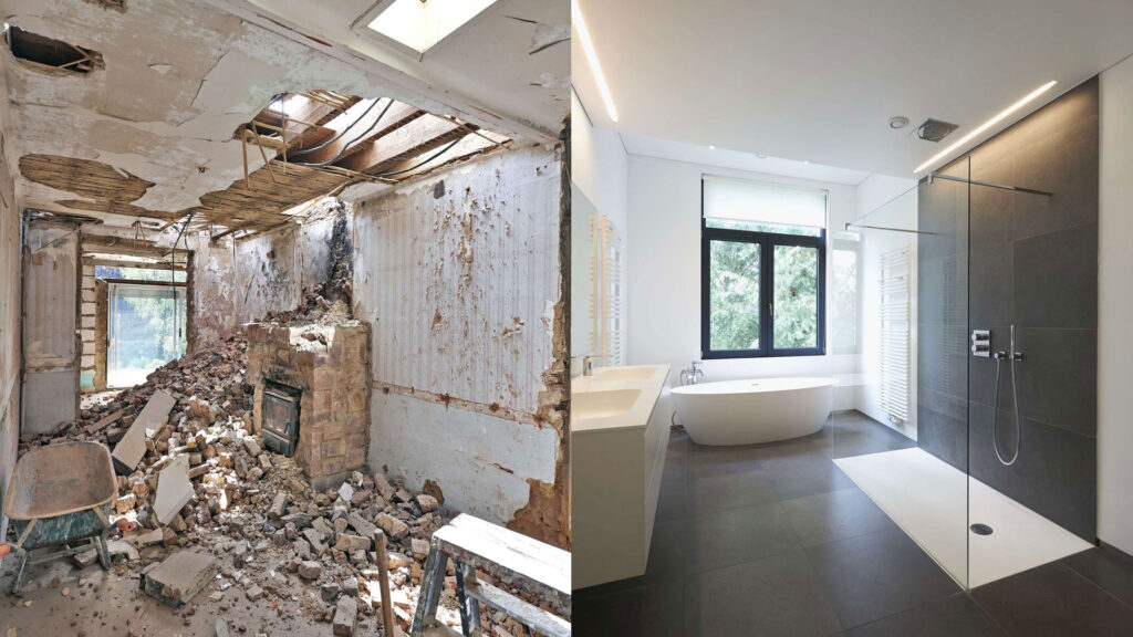 Before & After Bathroom 